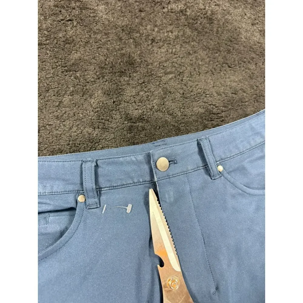 Lululemon Pants Mens 32x28 Navy Stretch Travel Casual Performance ABC Pant Slim